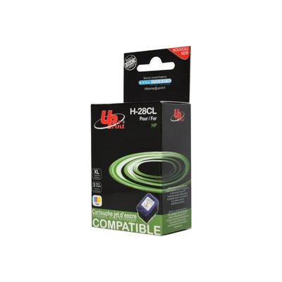 Cartouche compatible HP 28 - cyan, magenta, jaune - Uprint