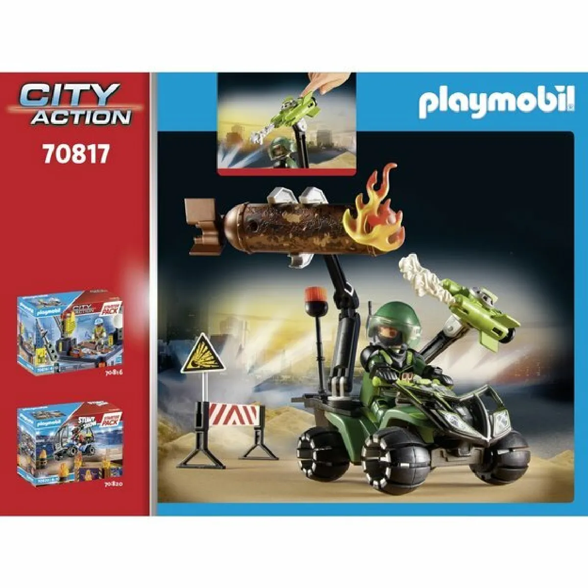 Playmobil® Playmobil 70817 Starter Pack Policier et Démineur
