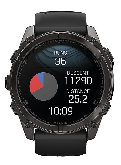 GARMIN - MONTRE GPS FENIX 8 - 51 mm SAPPHIRE AMOLED