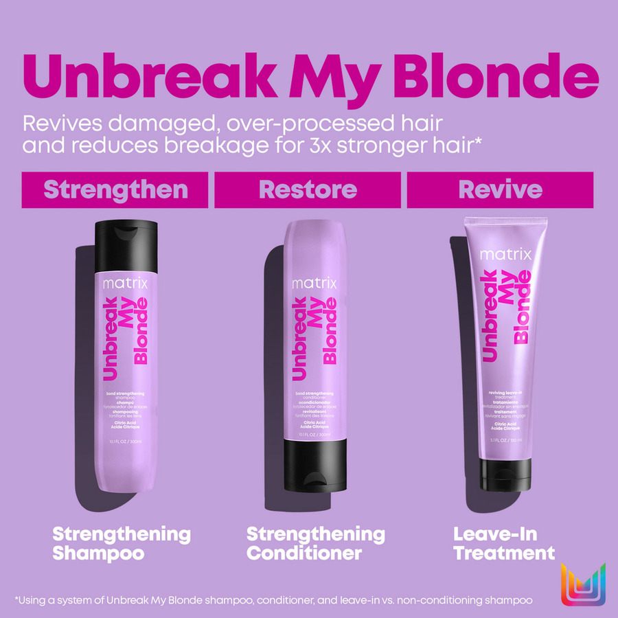 Matrix Unbreak My Blonde Routine