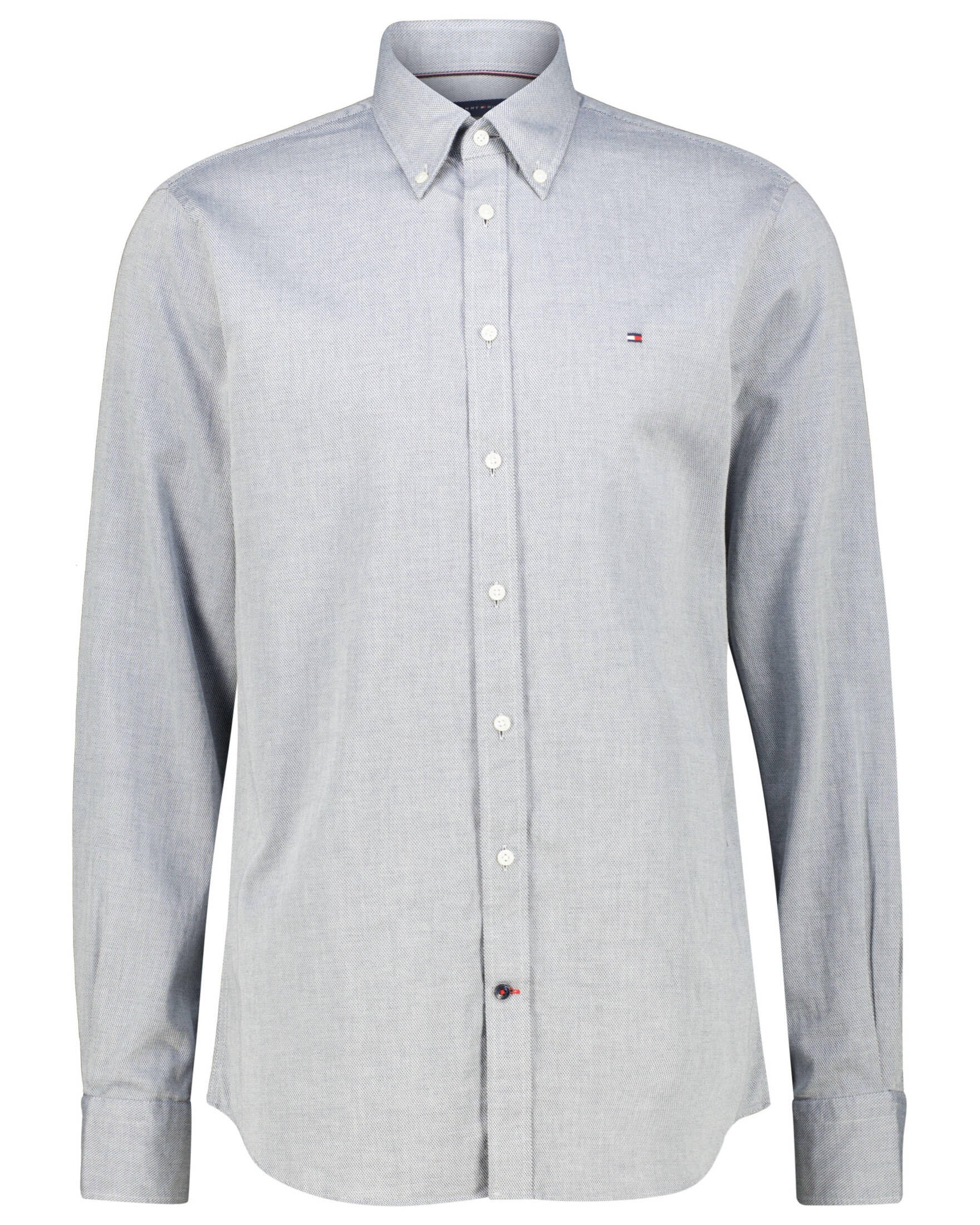 Tommy Hilfiger| Herren Hemd ROYAL Langarm