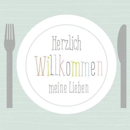 Braun & Company Servietten Meine Lieben, 20 Stück