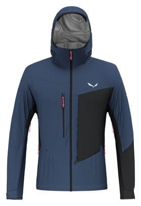 Veste Imperméable Homme Salewa Sella 3L Powertex Bleu