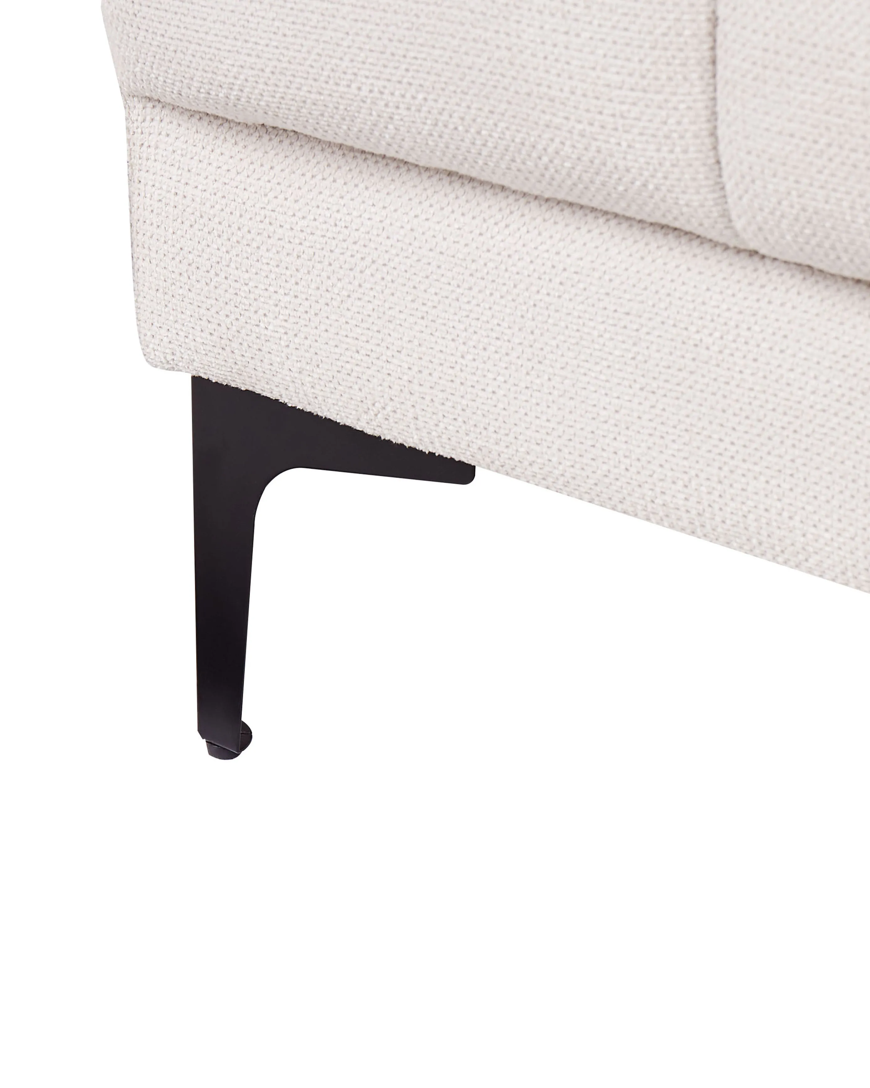 Fauteuil ALNES Stof Gebroken wit