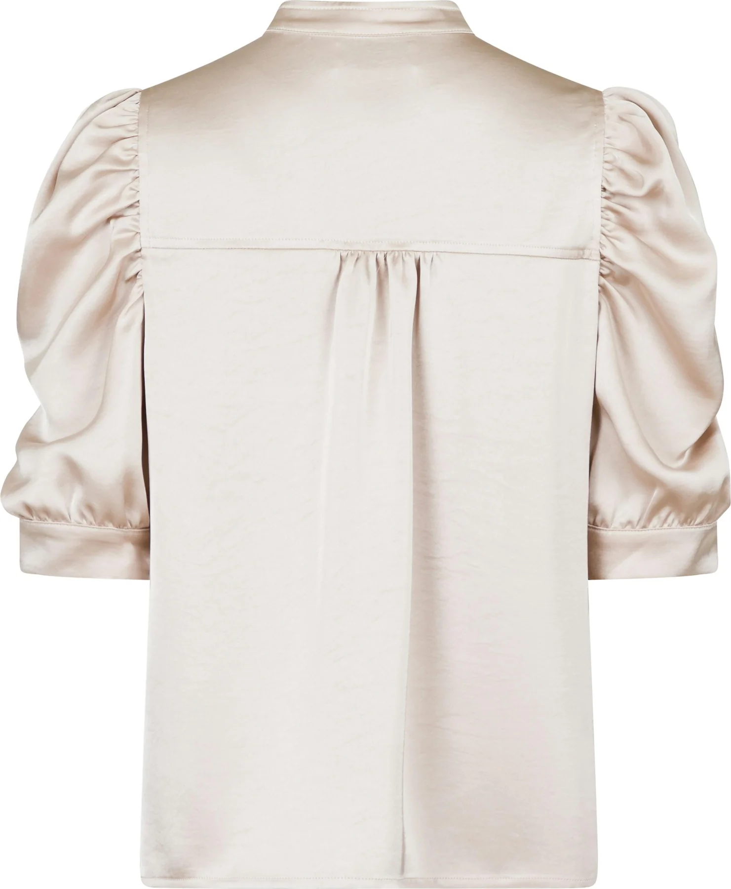 Neo Noir Roella Heavy Sateen Blouse champagne