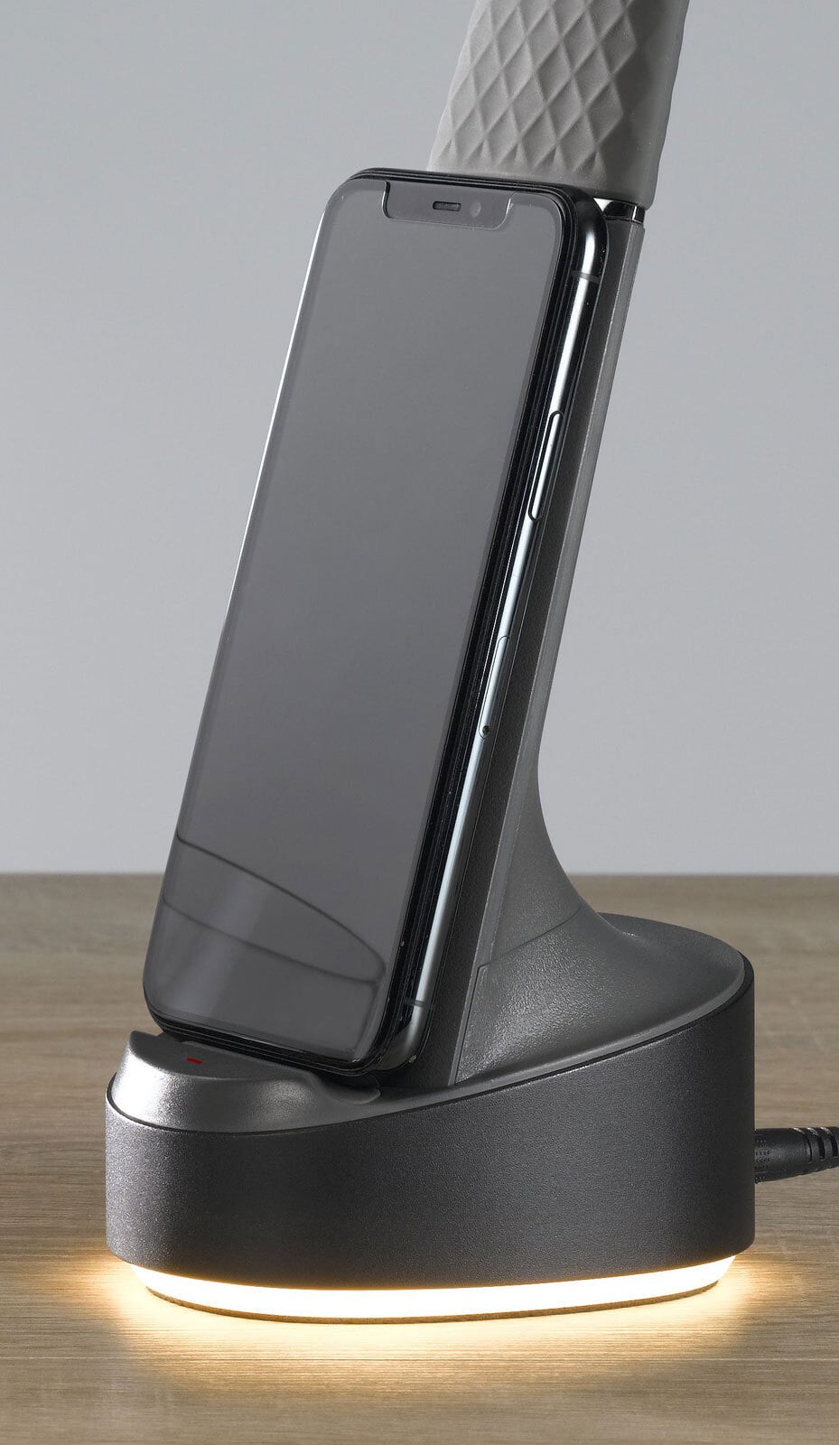 casaNOVA LED Schreibtischlampe JAZZ Qi schwarz