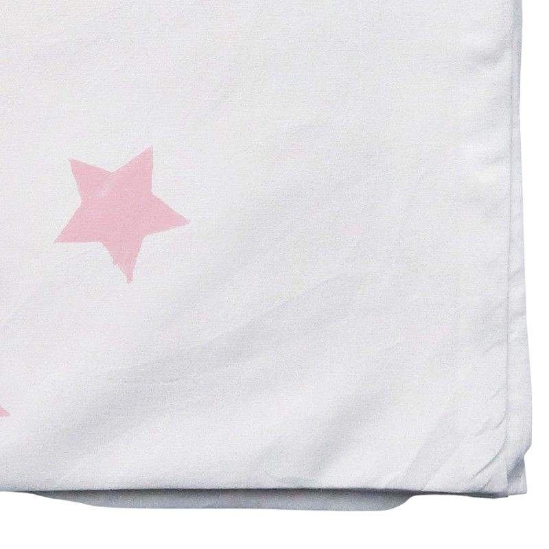 Duvetbezug 90 x 120 Sternen Rosé