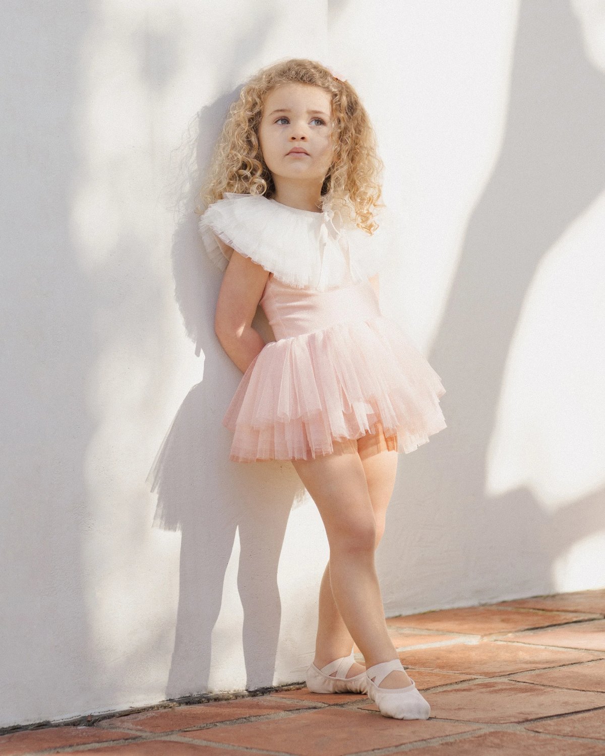 Krage i Tyll med Sløyfe – Ruffle Tulle Collar