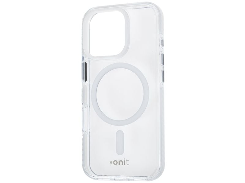onit Back Cover Armorix iPhone 16 Pro Weiss transparent MagSafe-kompatible Schutzhülle, fallgeprüft nach MIL-STD-810H