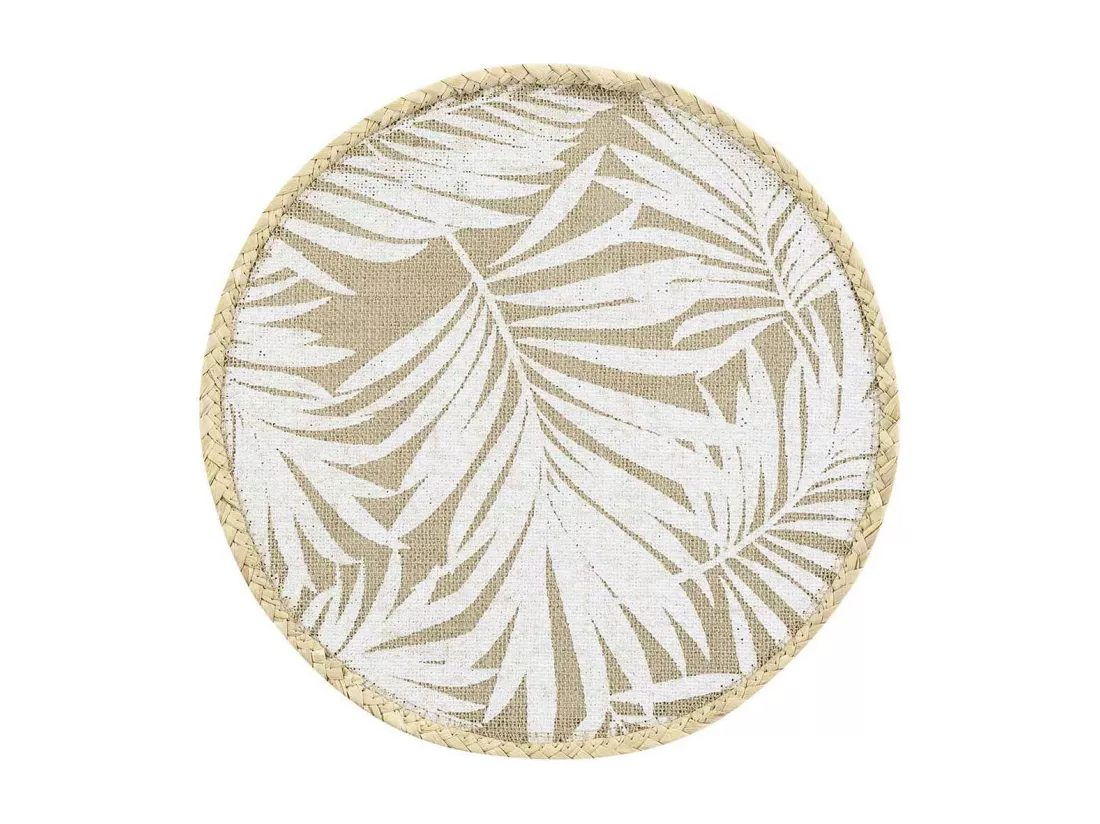 Set de Table Rond en Jute 