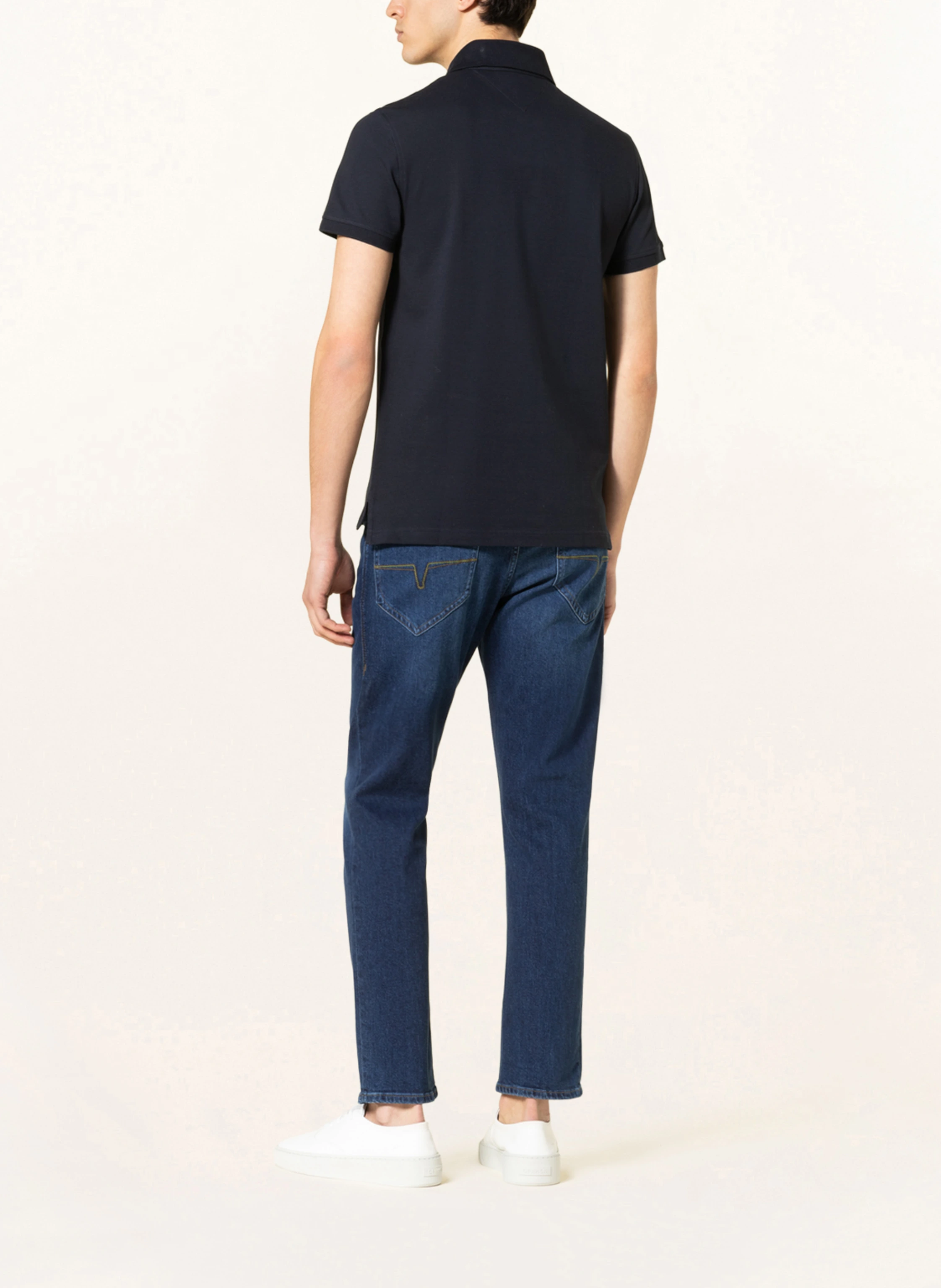 TOMMY HILFIGER Piqué-Poloshirt Slim Fit