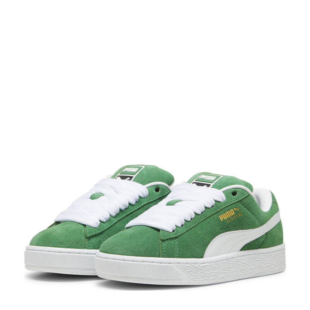 Puma Suede XL Jrsneakers groen/wit