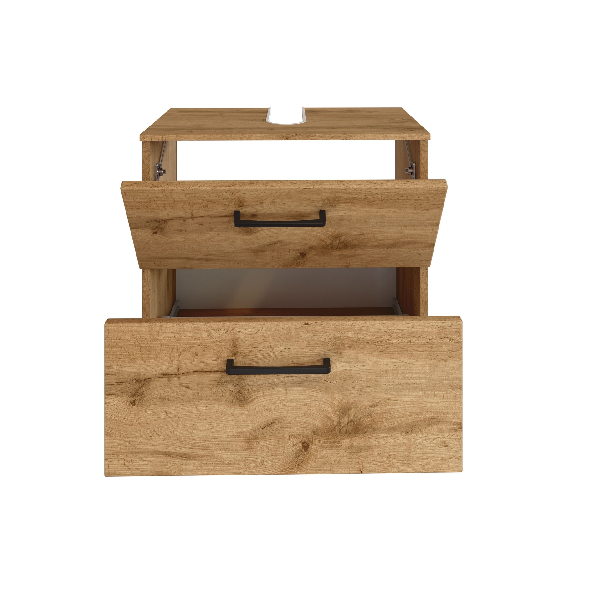 Unterbeckenschrank Limburg braun B/H/T 60x55x35 cm