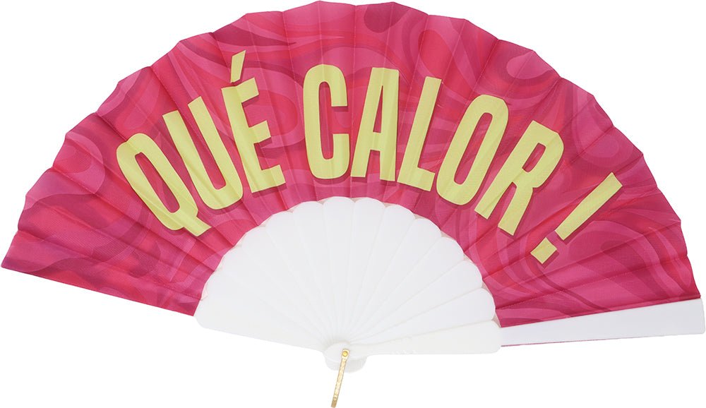 Rood Geel Witte Waaier Que Calor