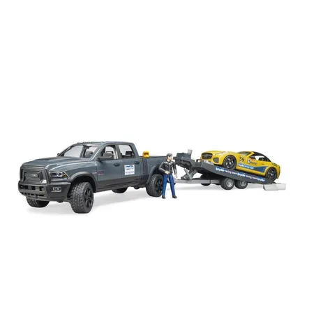 BRUDER® 2504 RAM 250 Power Wagon und Roadster BRUDER® Racing Team