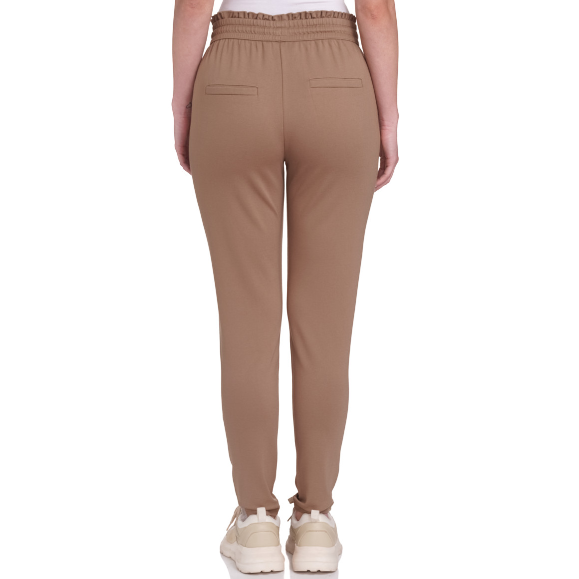 Gina Damen Jogpants mit Komfortbund braun