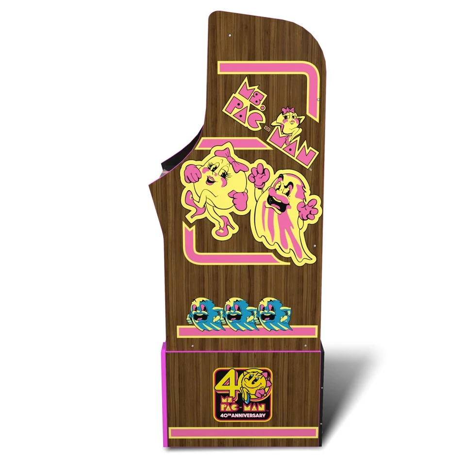 ARCADE 1 Up Ms. Pac-Man 40th Anniversary Arcade Machine