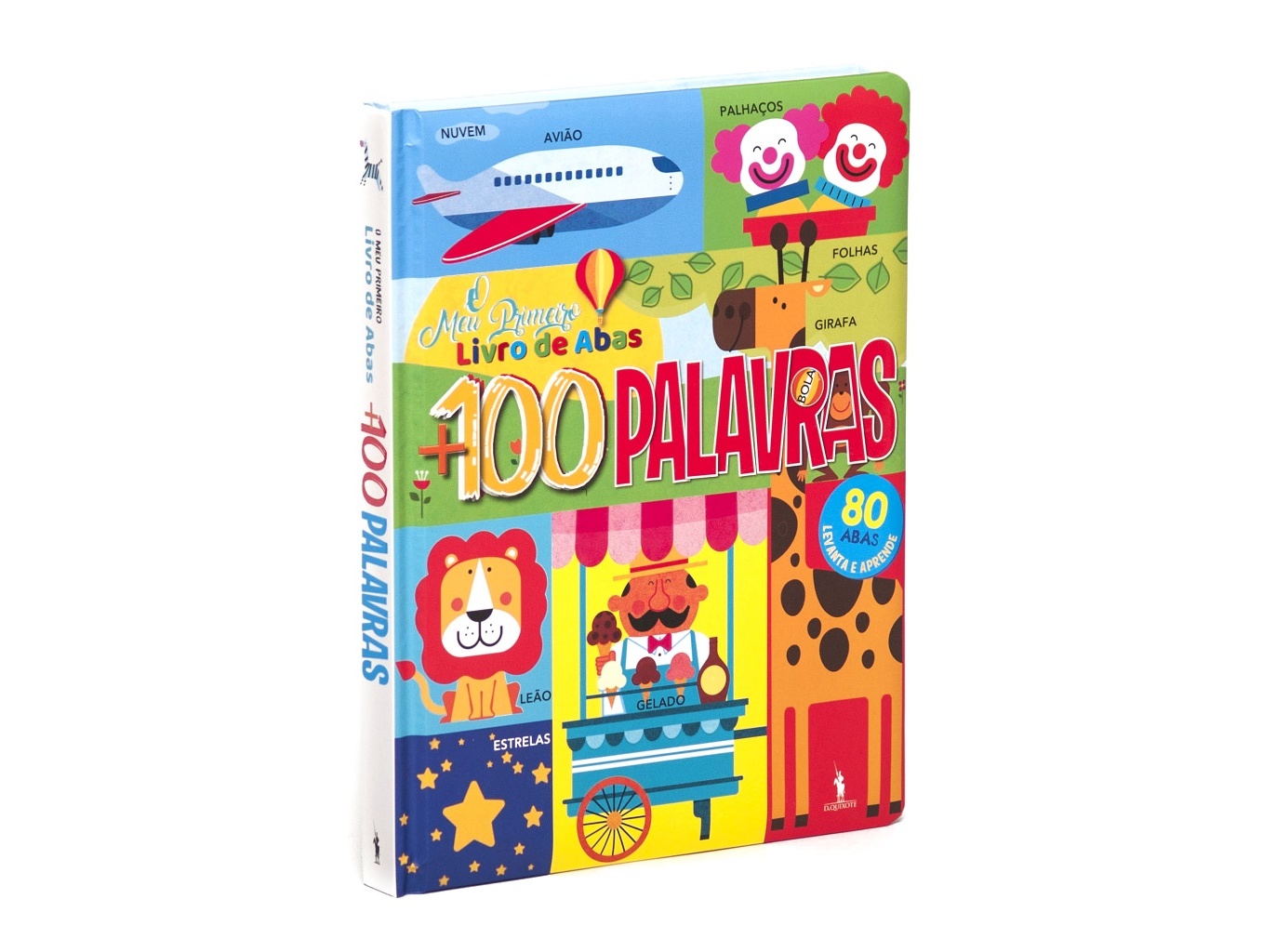LIVRO O MEU PRIMEIRO LIVRO DE ABAS   100 PALAVRAS