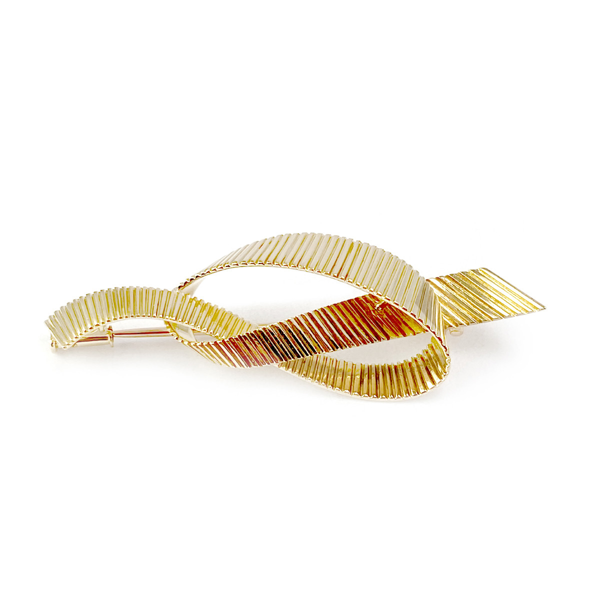 Broche d'occasion or 750 jaune