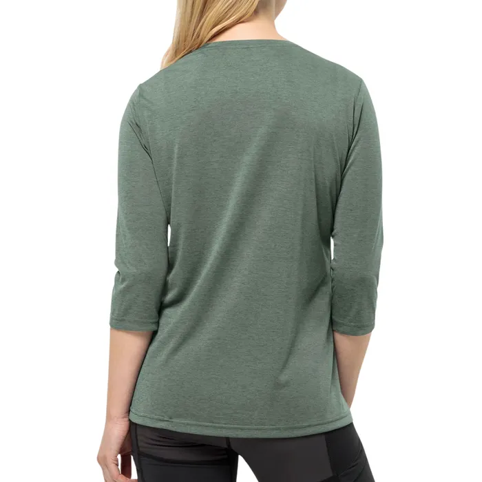 Jack Wolfskin Crosstrail 3/4 T Shirt Dames