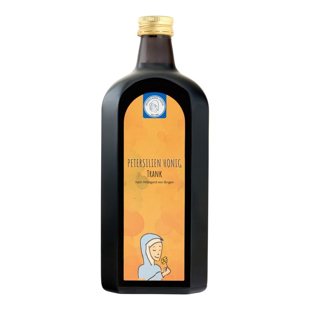 HILDEGARDS LADEN Petersilien Honig Trank<br>500 ml, Glasflasche, flüssig