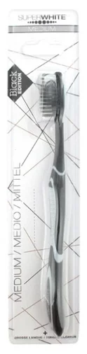 Black Edition Brosse à Dents Médium - Superwhite - 1 Unité