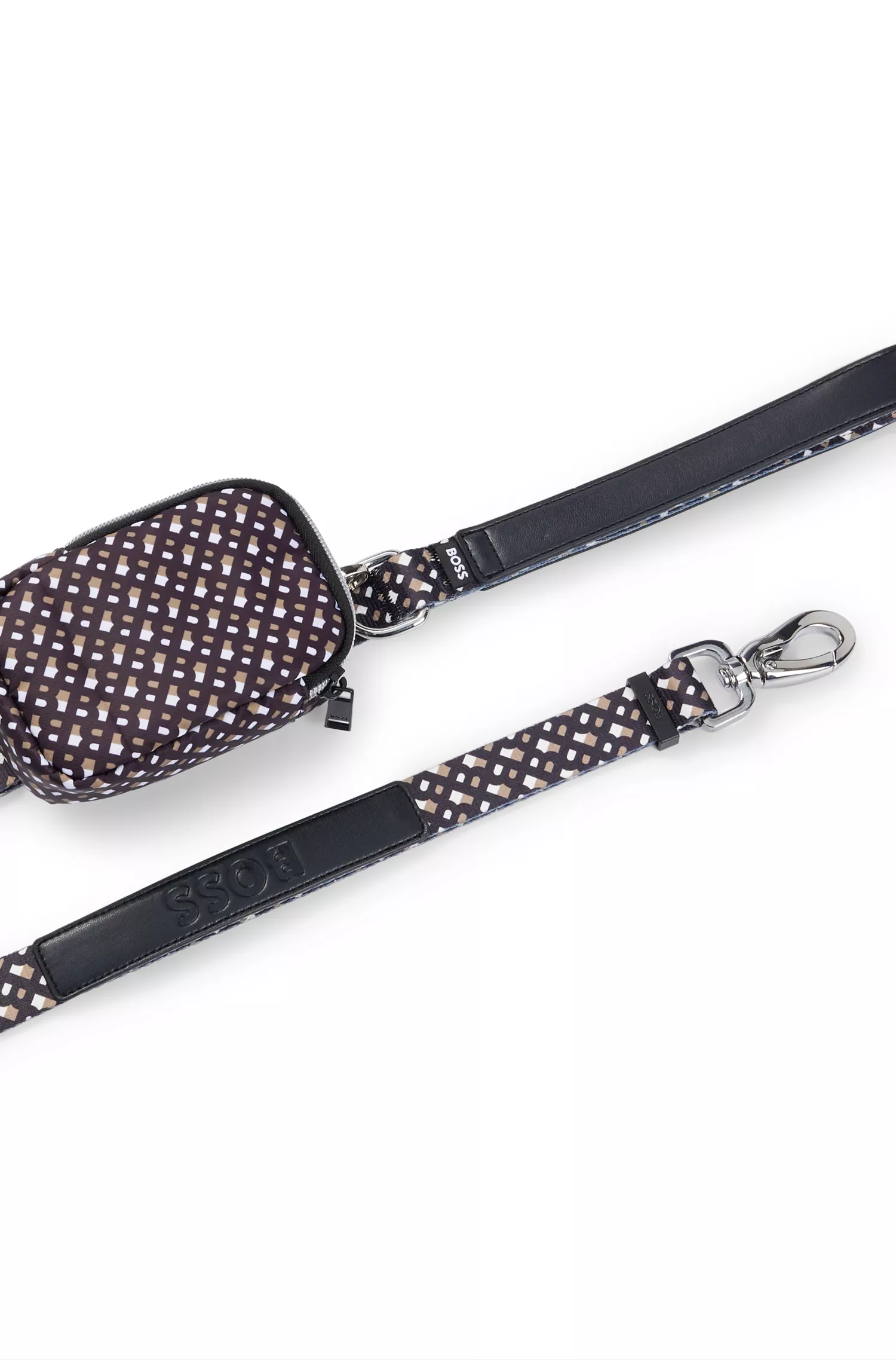 Cabo BOSS Black-Dog com logotipo em relevo