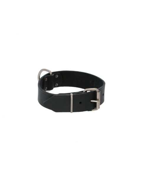 Adori Halsband Vetleder Met Print Zwart - Hondenhalsband