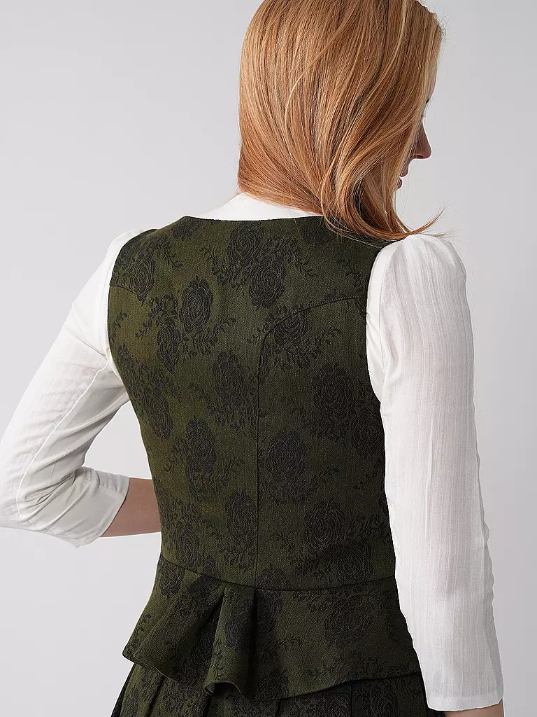 GOTTSEIDANK Gilet LOTTI olive