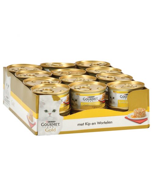 Gourmet Gold Hartig Torentje 85 g - Kattenvoer