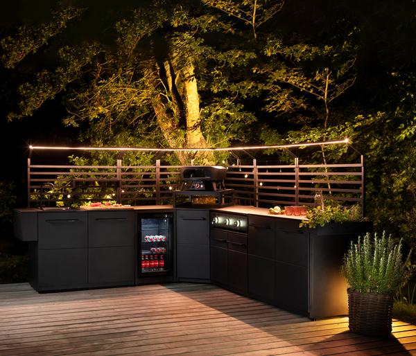 Cozze Outdoor-Küche Eckmodul Elements, ca.