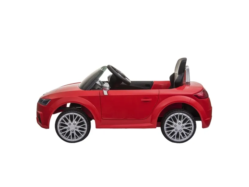 Elbil Audi TTS Roadster 12V med gummihjul, NORDIC PLAY Speed rød (805-753)