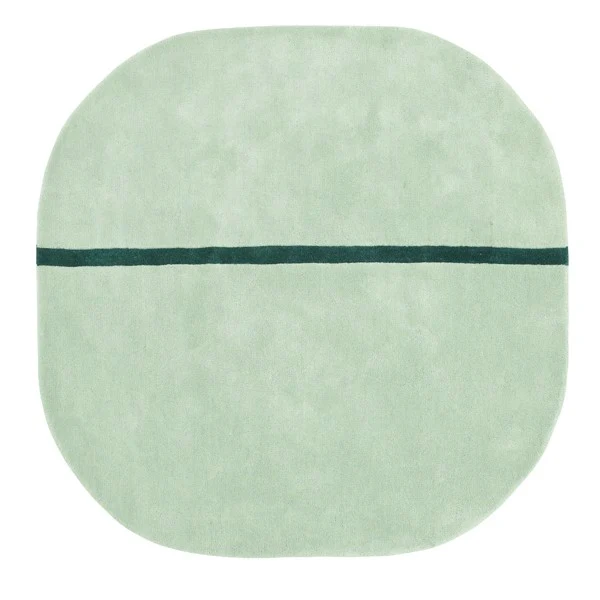 Normann Copenhagen  Oona Carpet, mint - 140 x 140 cm.