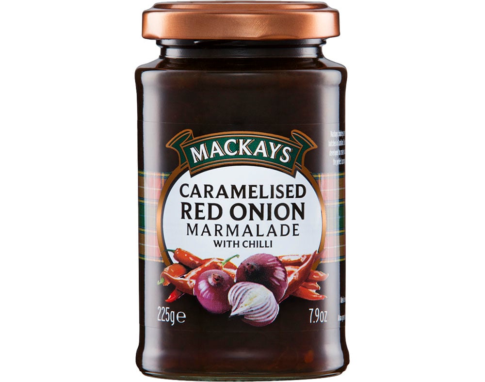 CHUTNEY MACKAYS CEBOLA ROXA CARAMELIZADA 225G