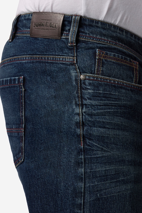 John F. Gee Jeans Bauchfit, Denim, Straight Fit, 5-Pocket, bis 36/72