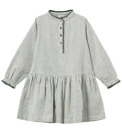 Sofie Schnoor Kleid - Black Dünn Stripe