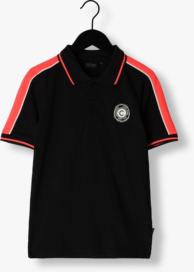 CARS JEANS zwarte cars jeans polo kids briggo polo black