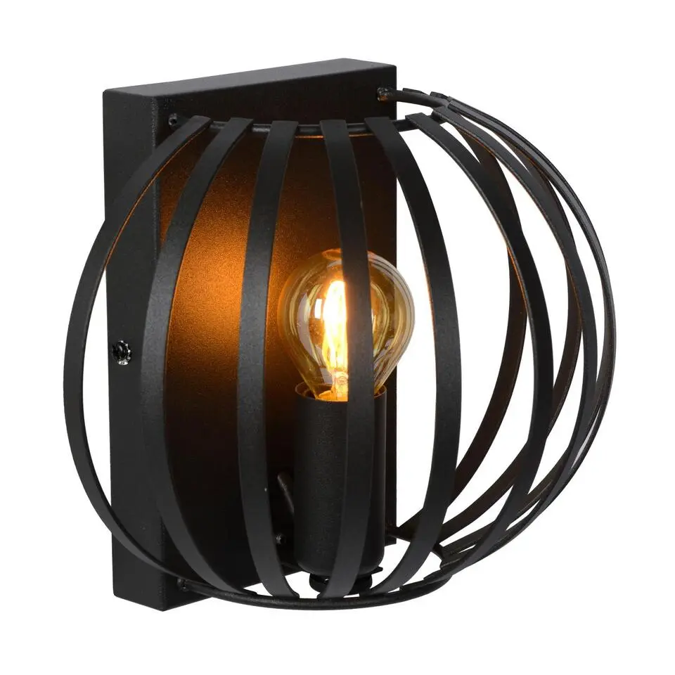 Lucide MANUELA Wandlamp - Zwart
