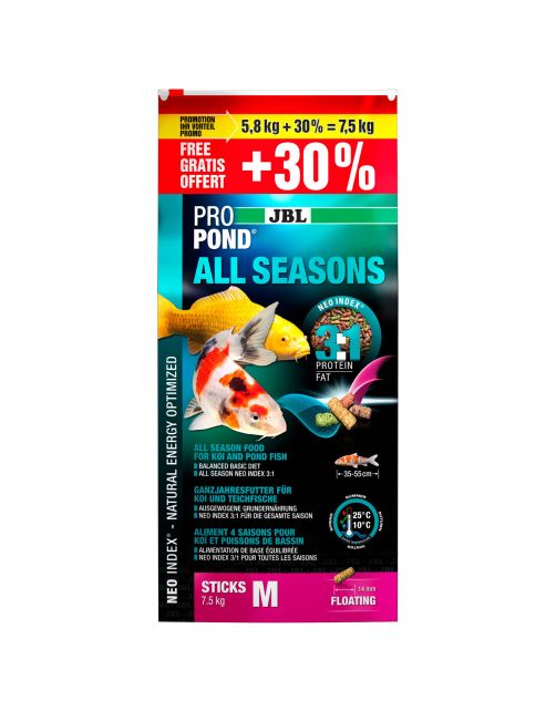 Jbl Propond All Seasons Promo - Vijvervoer - 5.8+2.7 kg M