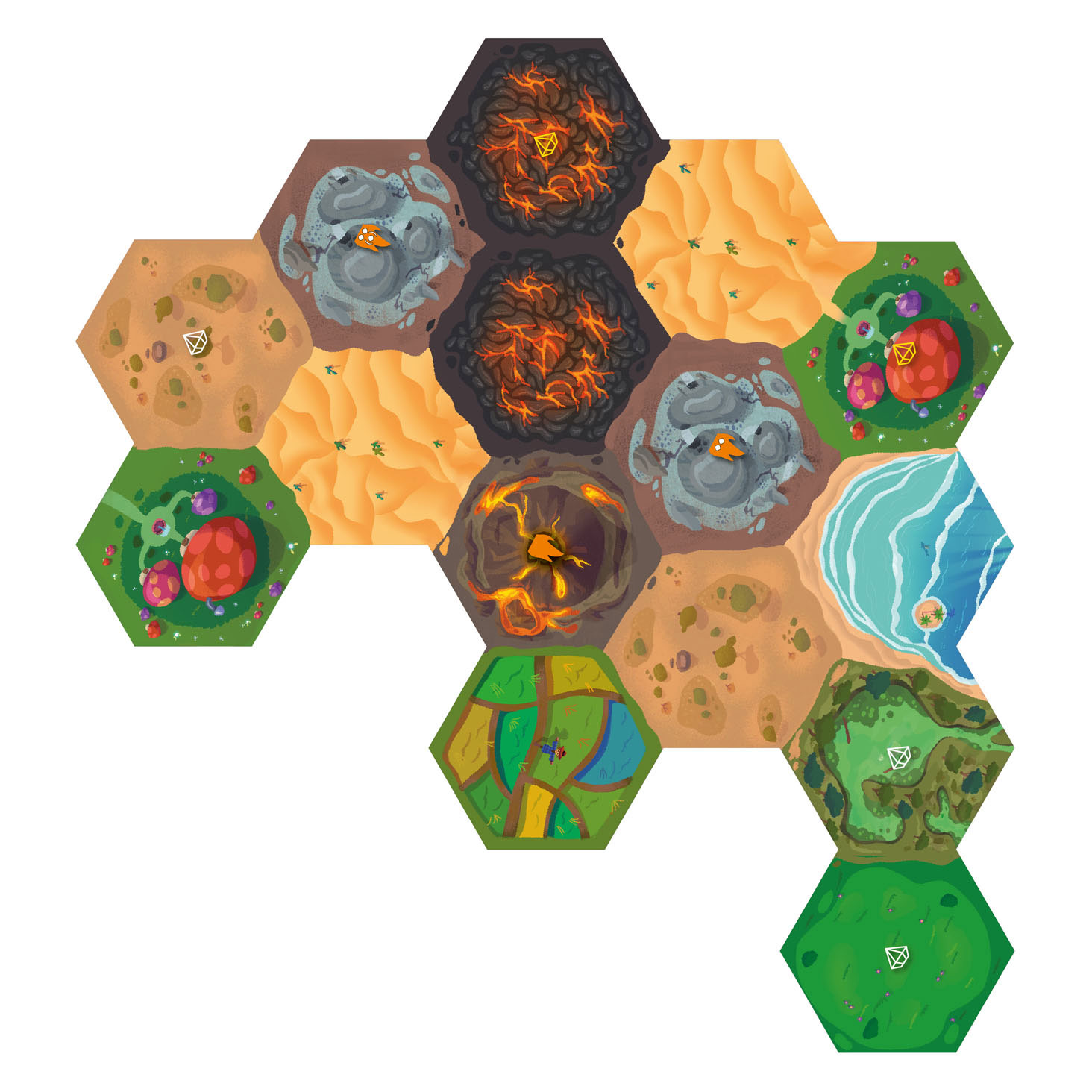 Haba Spel - Dobbelkoning Uitbreiding van het Koninkrijk
