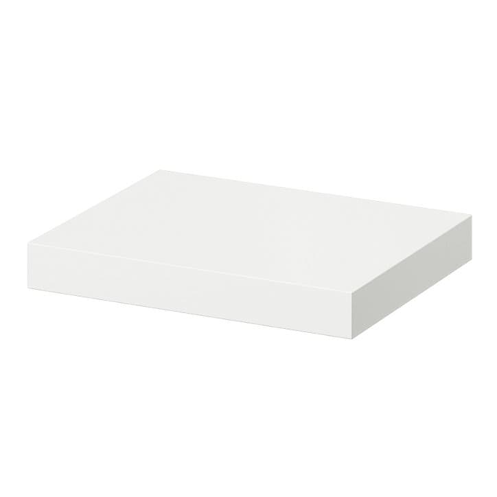 Tablette murale avec fixation invisible Form Cusko blanc 30 cm