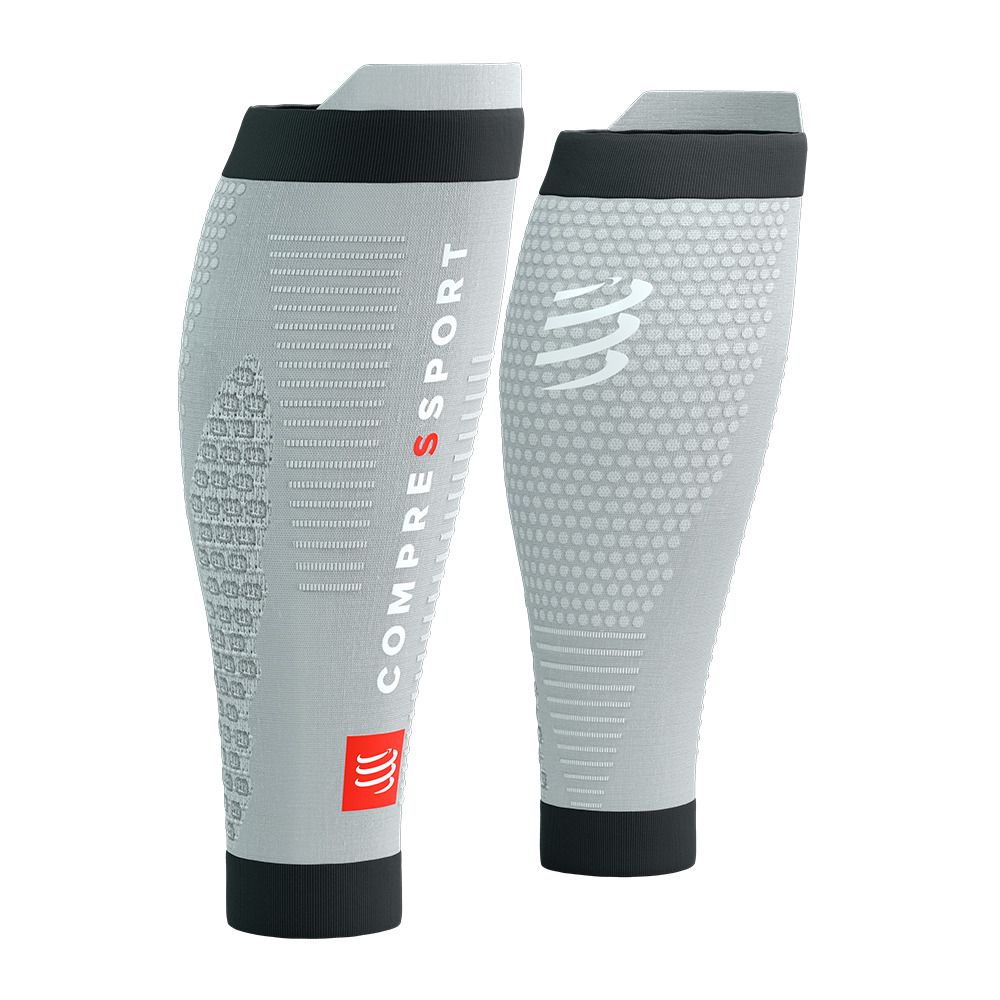 Compressport R2 3.0 - Manchons grey melange/black