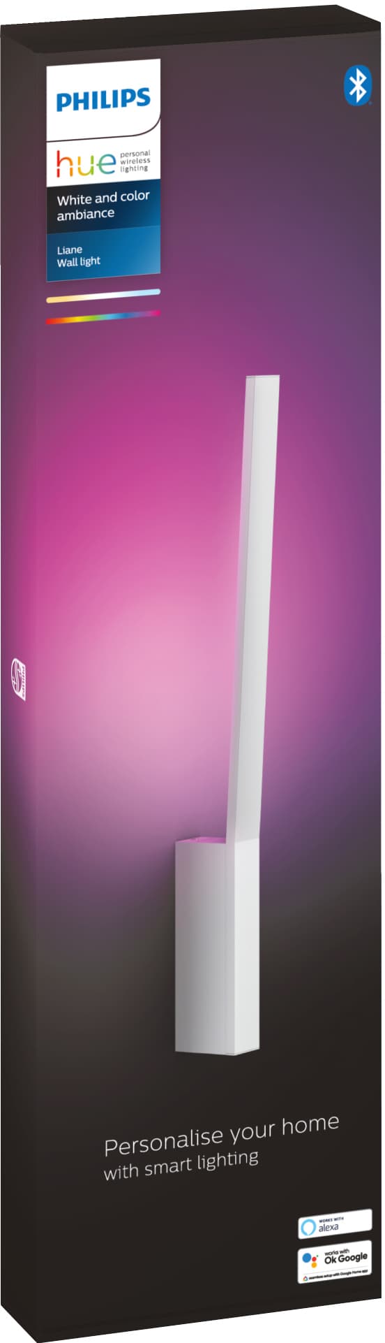 Philips Hue Liane stemningsvæglampe 12W 24V (hvid)