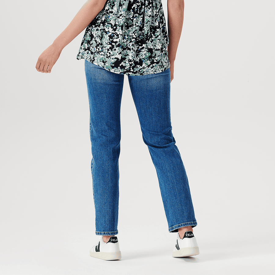 Noppies Straight Umstandsjeans Oaks Vintage Blue