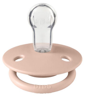 BIBS Smokk De Lux 2-pack Silicone, Woodchuck/Blush