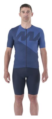 Maillot Manches Courtes Mavic Icon Graphic Bleu