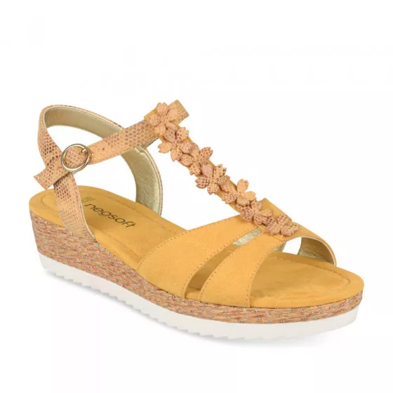 Sandales JAUNE NEOSOFT FEMME