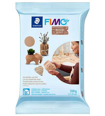 Staedtler FIMO Knete - Holz Effect - 350g - Braun