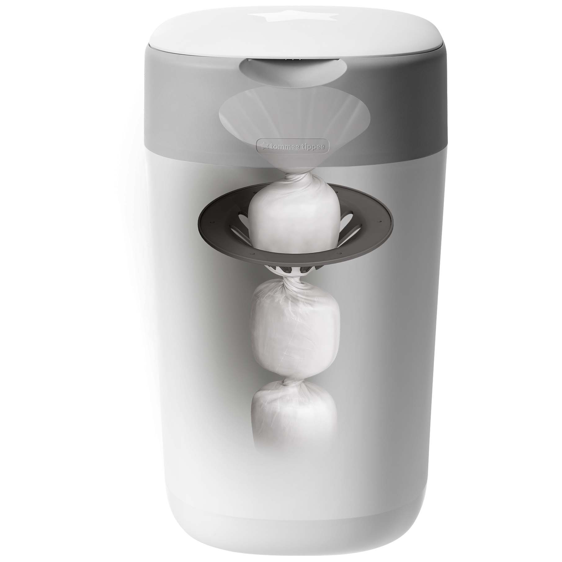 Tommee Tippee Twist en Click wit - luieremmers - Prénatal