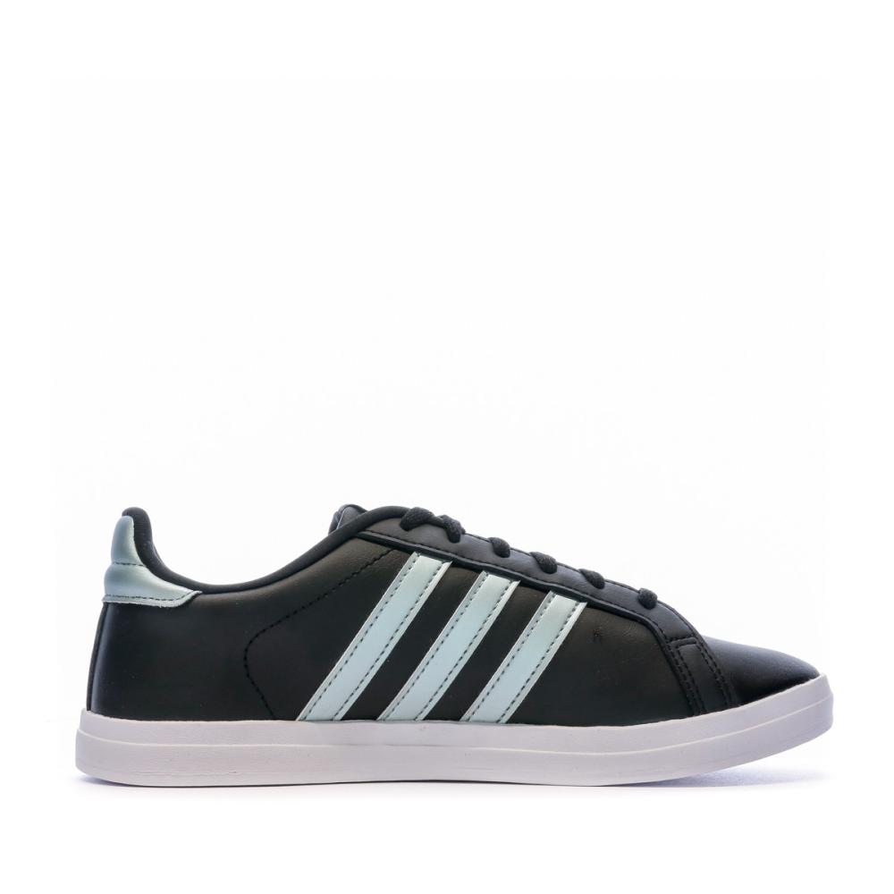 Adidas Baskets Noires Femme Adidas Courtpoint